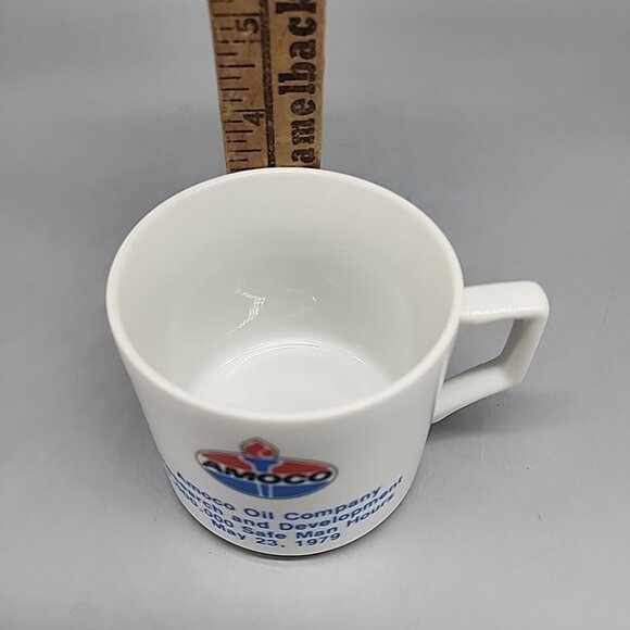 Amoco Ceramic Coffee Mug 1979 Research And Development - Picture 5 of 6